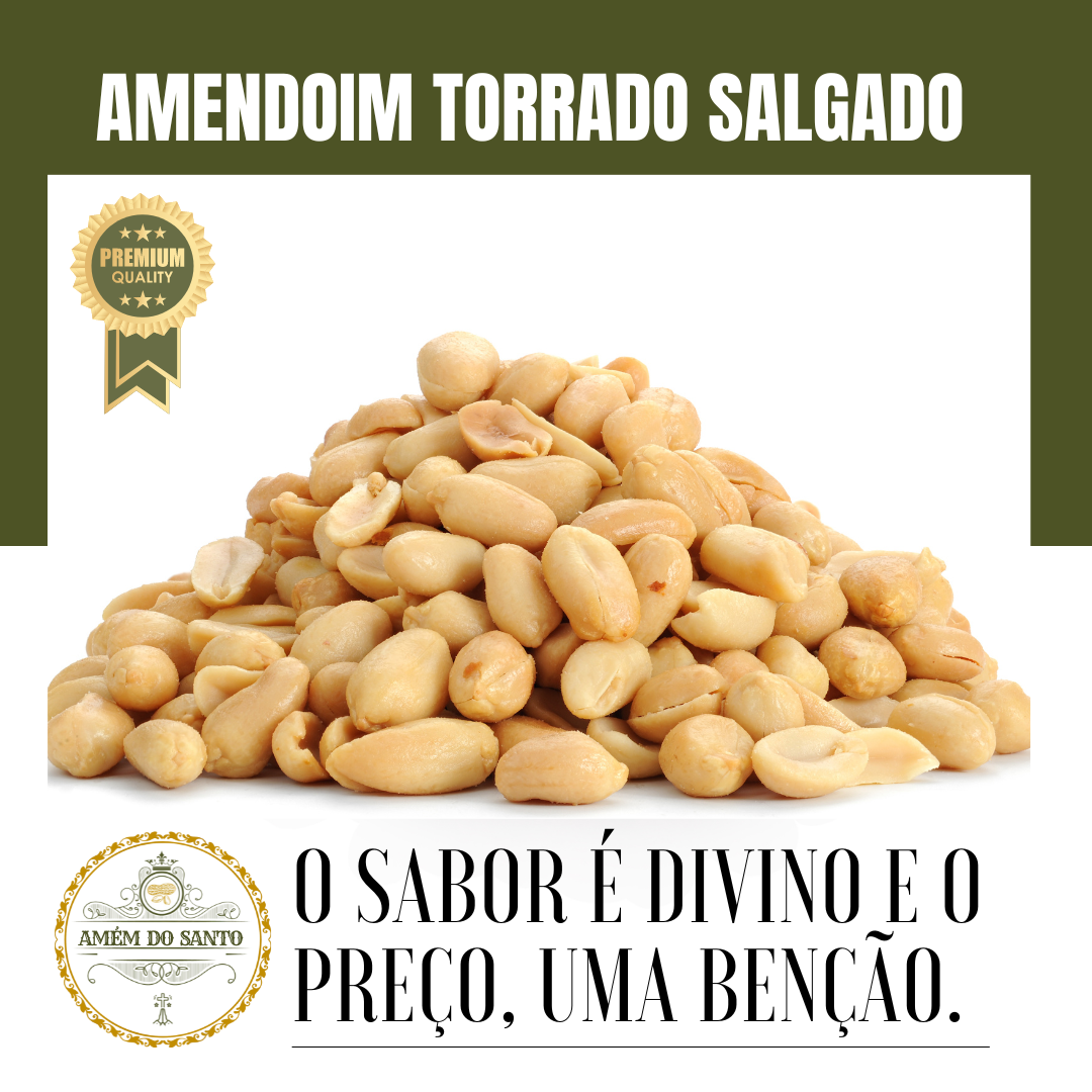 Amendoim torrado salgado