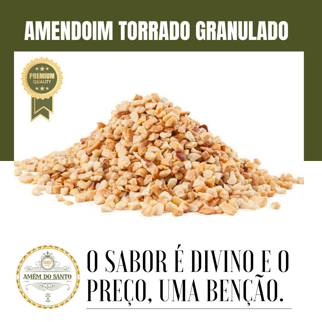 Amendoim torrado Granulado