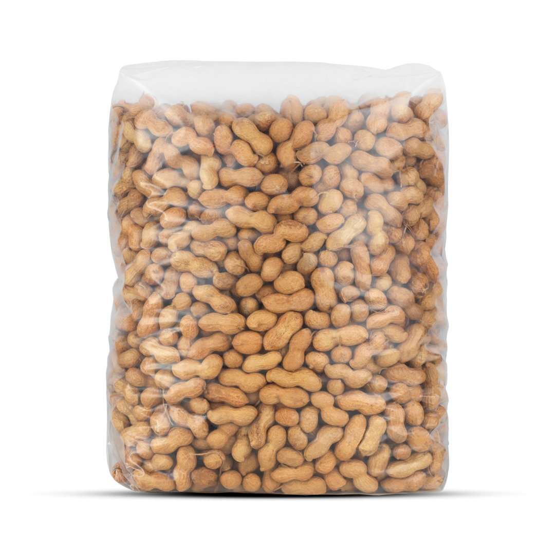 Amendoim com casca torrado