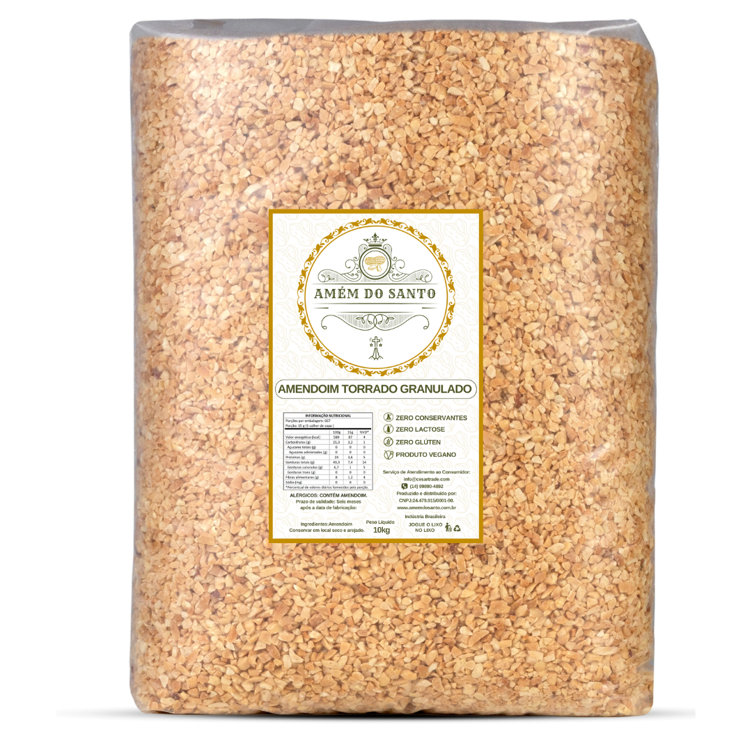 Amendoim torrado Granulado