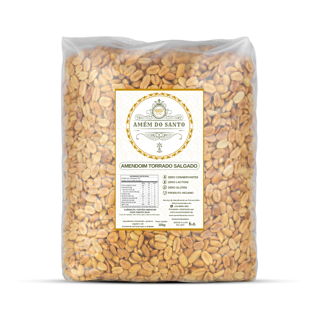 Amendoim torrado salgado